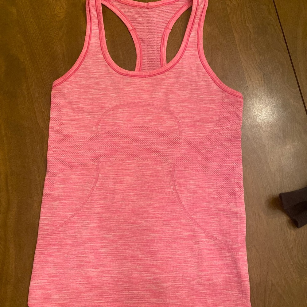 Lululemon Pink Racerback Tank Top